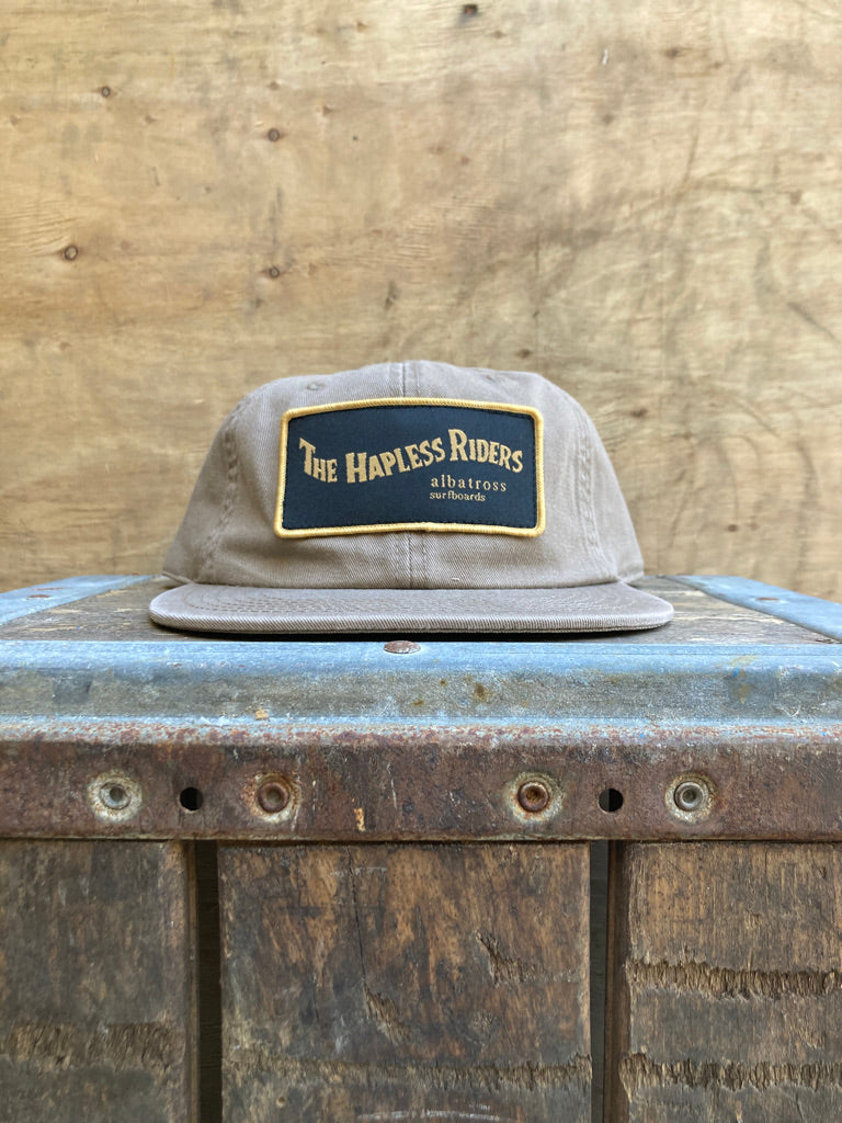 Hapless Riders Patch Low Profile Hat - Cafe