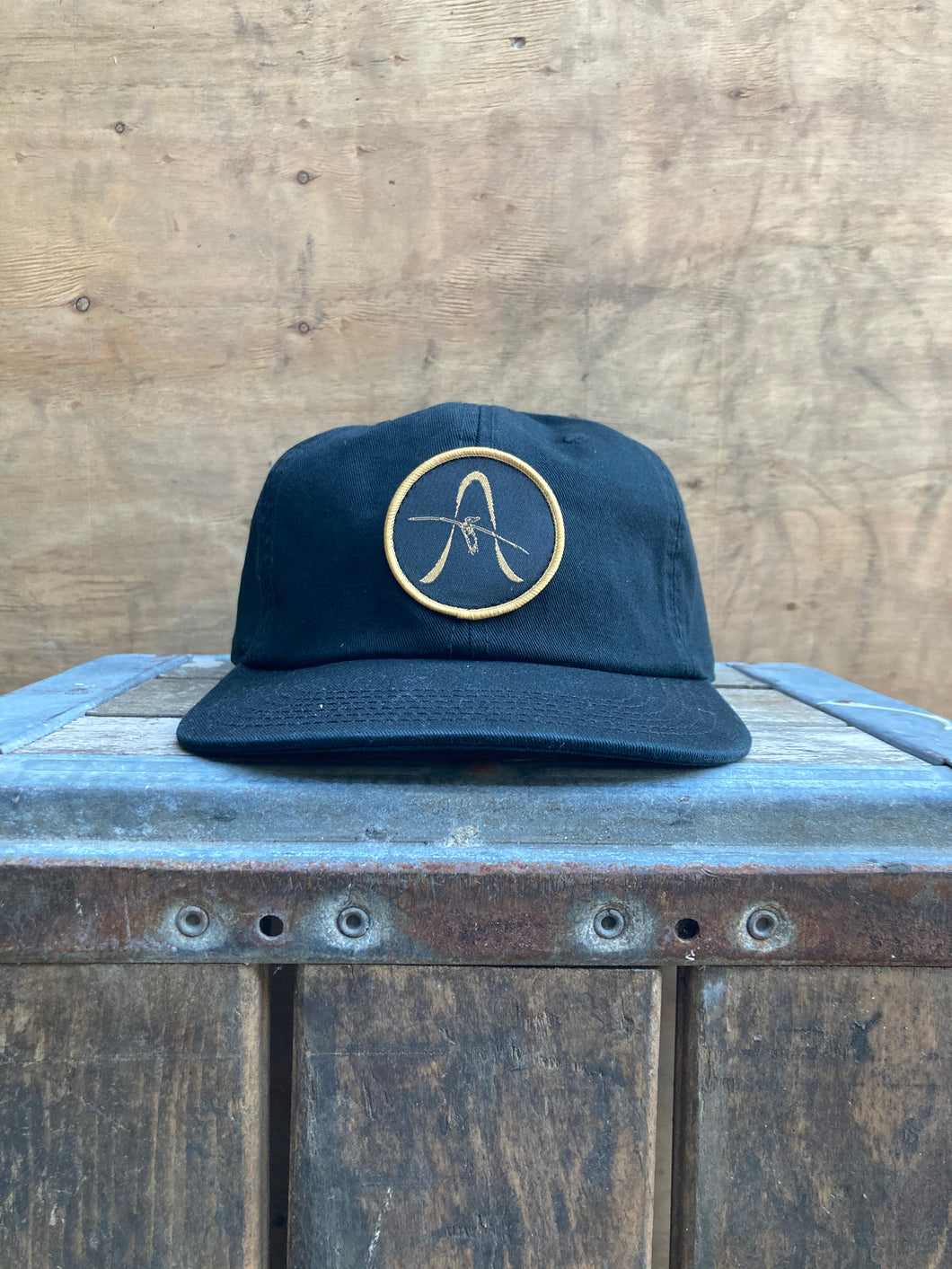 Albatross Logo Low Profile Hat - Black