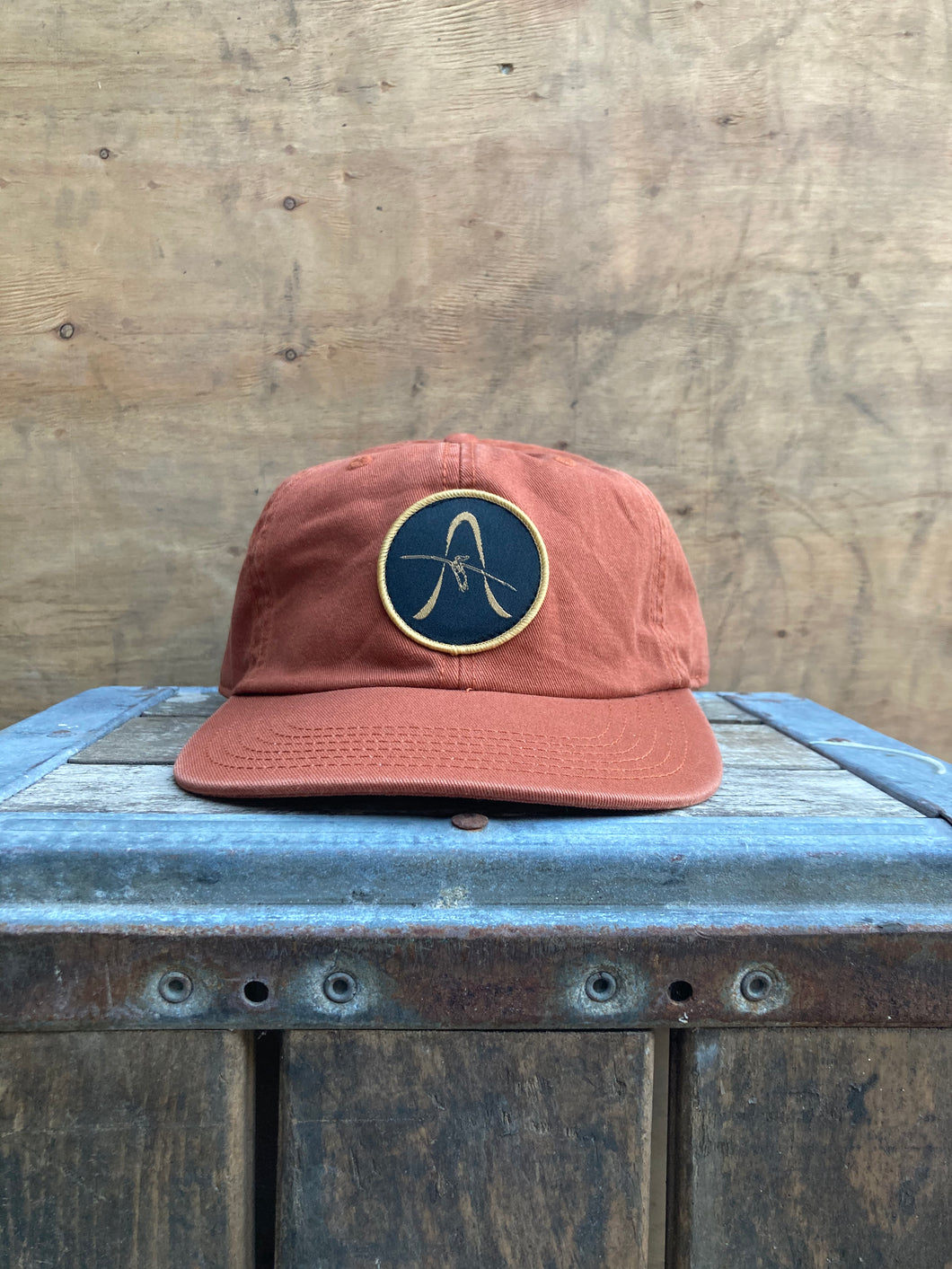 Albatross Logo Hat - Burnt Orange